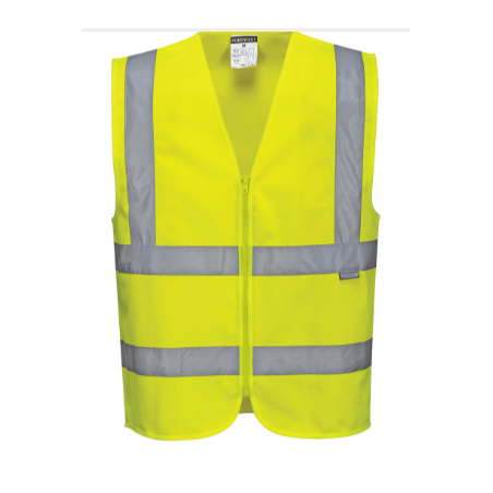 Gilet de sécurité jaune