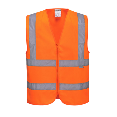 Gilet de sécurité orange