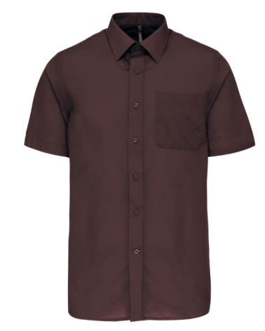 Chemise professionnelle manche courte pour homme