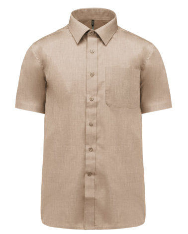 Chemise professionnelle manche courte pour homme