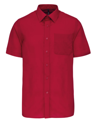 Chemise professionnelle manche courte pour homme