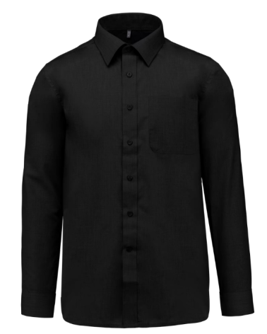 Chemise professionnelle manche longue pour homme