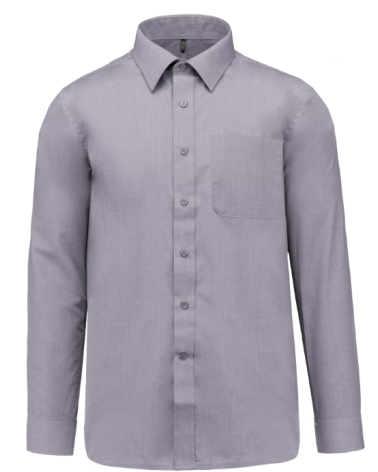 Chemise professionnelle manche longue pour homme