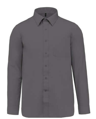 Chemise professionnelle manche longue pour homme