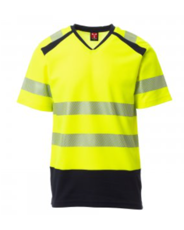 Tee shirt de travail jaune fluo