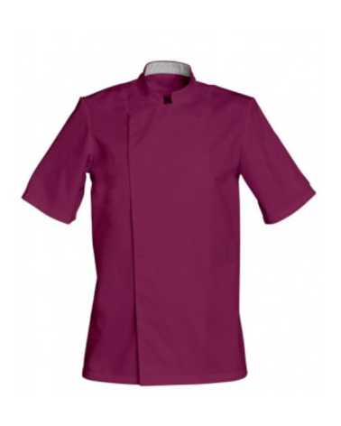 Veste de cuisine prune