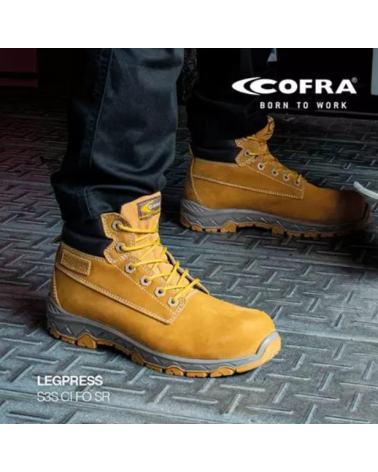 chaussure de sécurité hiver legpress cofra