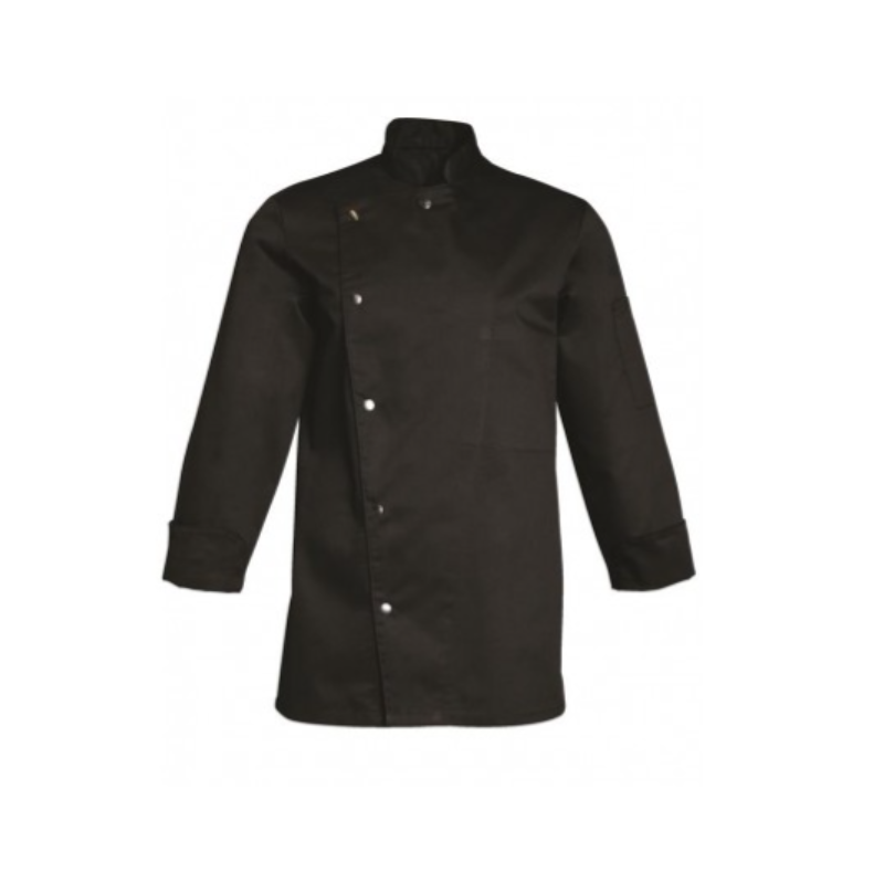 Veste de cuisine mixte noir