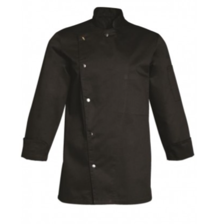 Veste de cuisine mixte noir