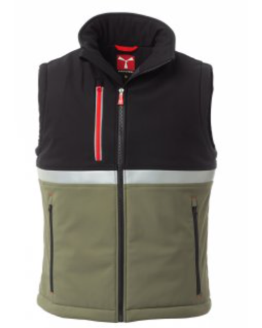 Gilet thermique bicolor