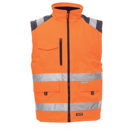 Veste 2 en 1 haute visibilité et gilet