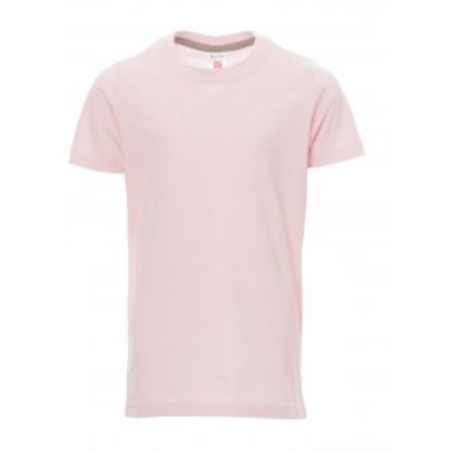 Tee shirt pro en coton rose pale